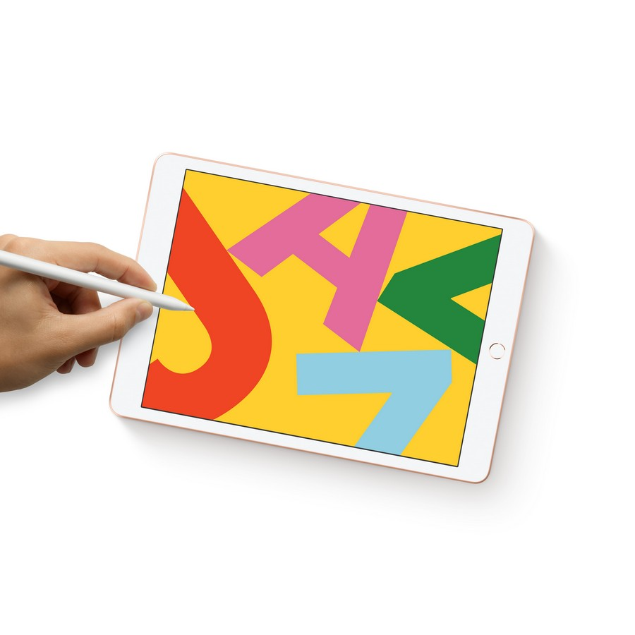 Apple iPad (2019 7ª gen), 128 GB, Plata, WiFi, 10.2" Retina, 3 GB RAM, Chip A10 Fusion (64 bits), iPadOS