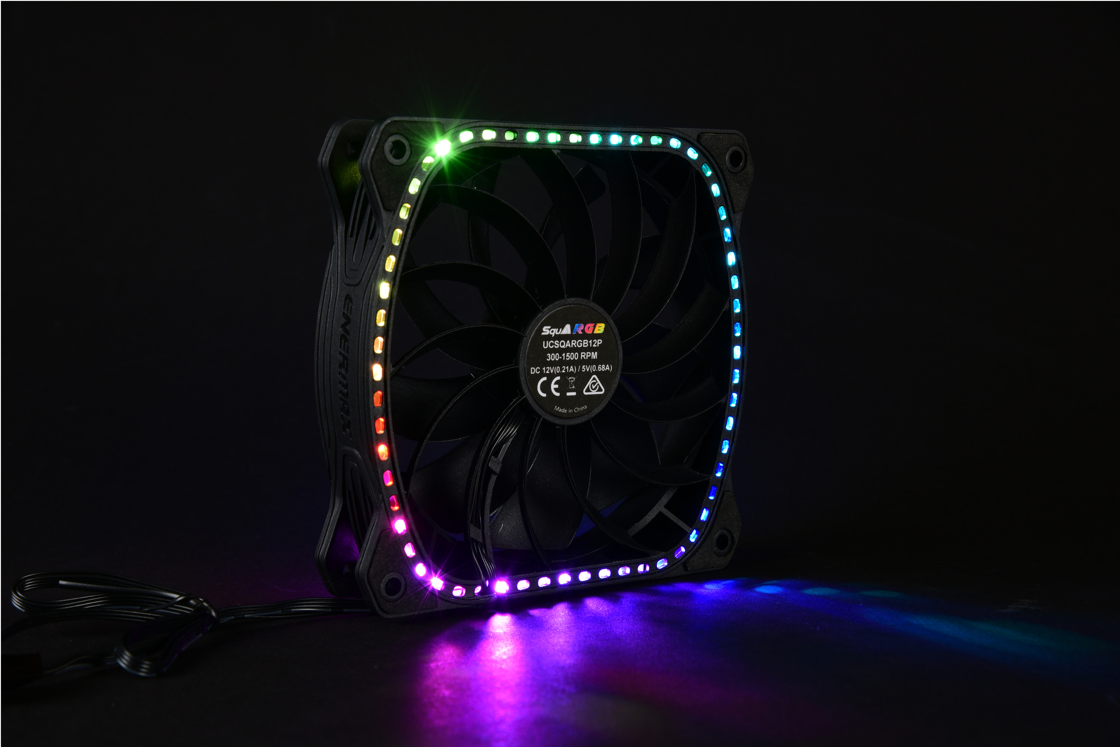 ENERMAX SquA RGB 120 mm ARGB Gehäuselüfter