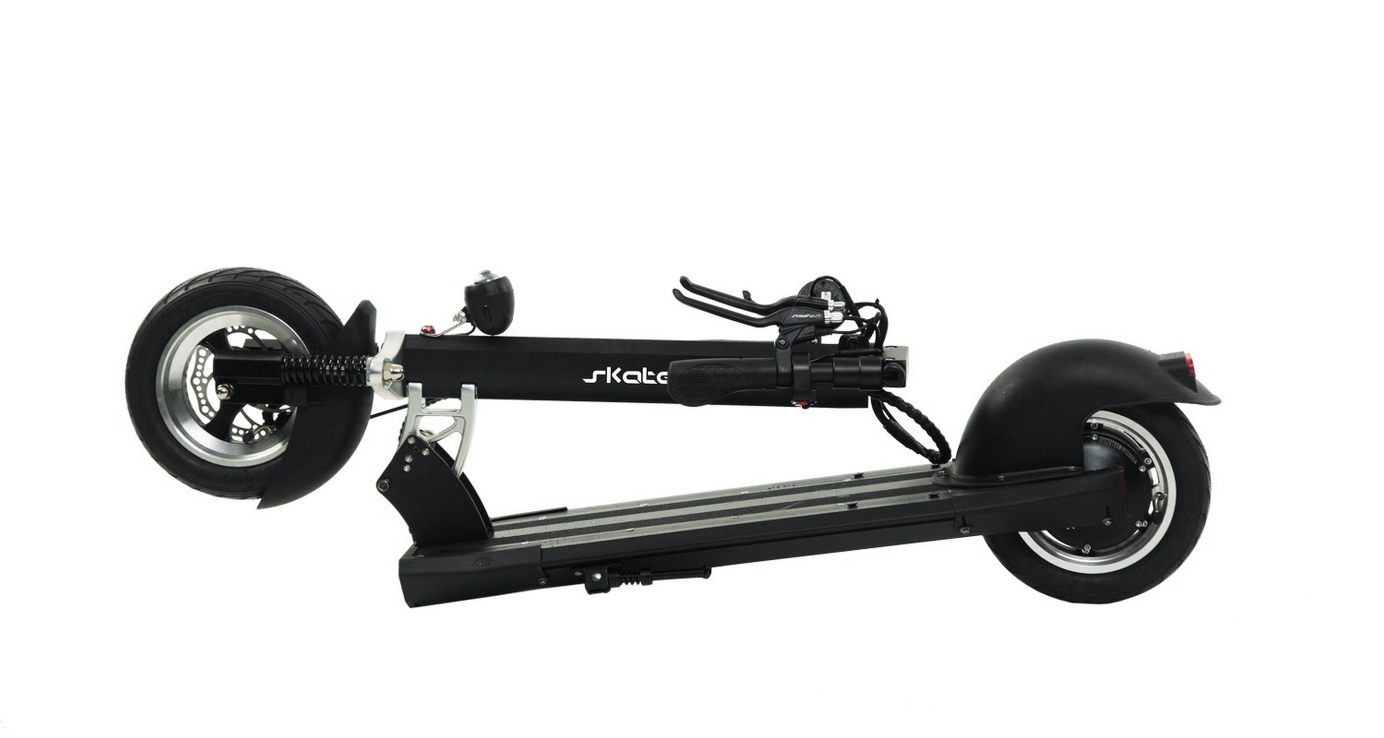 Patinete eléctrico  - Skateflash SKURBAN 4.0, Autonomía 40 km, Plegable,  Negro