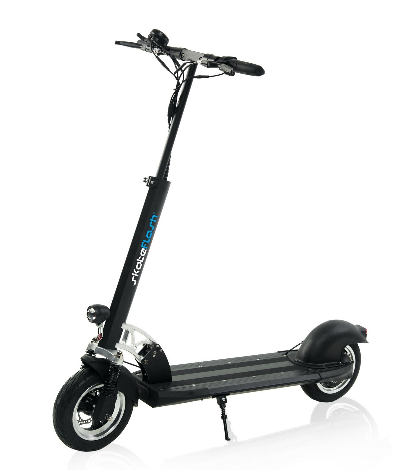 Patinete eléctrico  - Skateflash SKURBAN 4.0, Autonomía 40 km, Plegable,  Negro