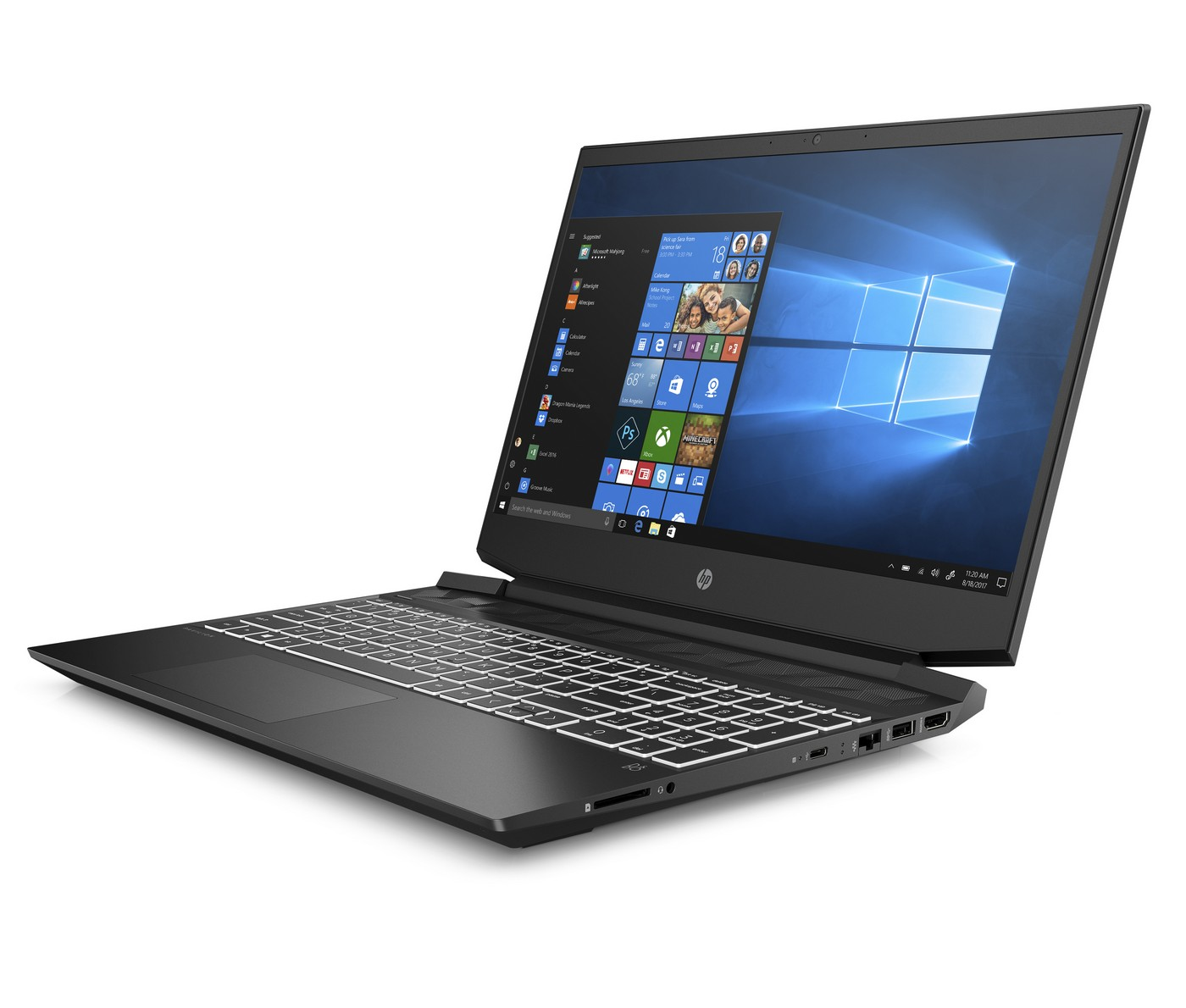 Portátil gaming - HP Pavilion 15-ec1004ns, 15.6" Full-HD, AMD Ryzen™ 5 4600H, 16GB, 512GB SSD, GTX1650, W10