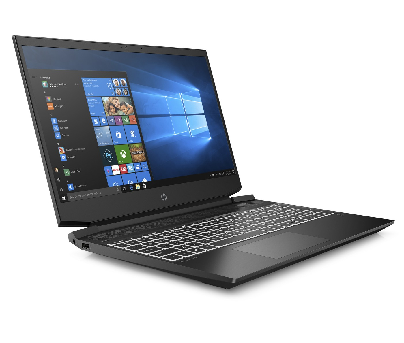 Portátil gaming - HP Pavilion 15-ec1004ns, 15.6" Full-HD, AMD Ryzen™ 5 4600H, 16GB, 512GB SSD, GTX1650, W10