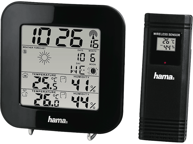 Hama Weerstation Ews-200 Zwart (186310)