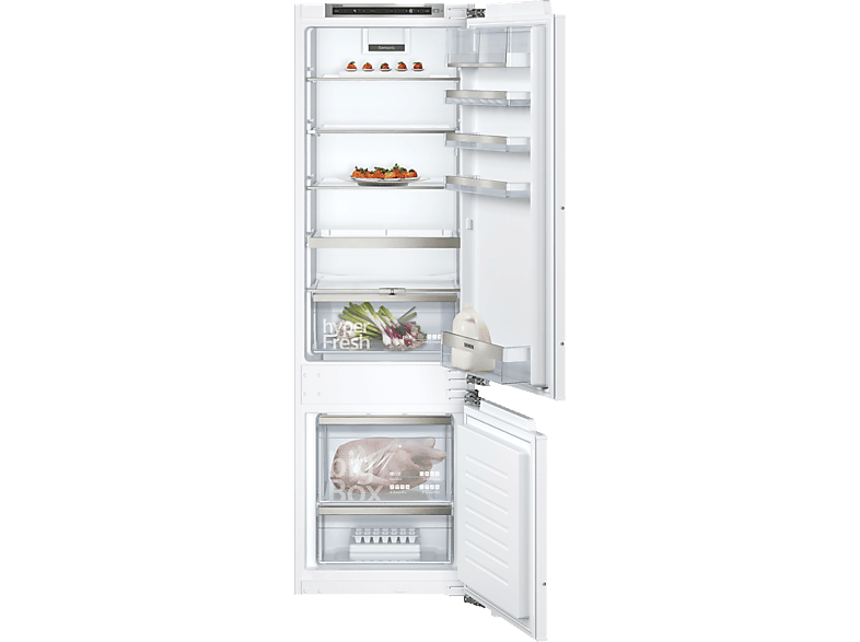 SIEMENS KI87SADD0 iQ500 Kühlgefrierkombination (D, 276 l, 1772 mm hoch, Weiß)