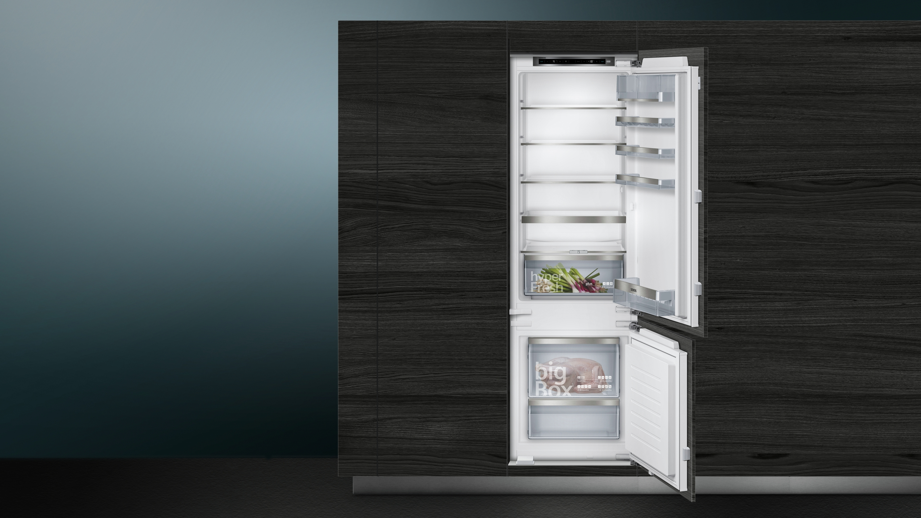SIEMENS KI87SADE0 iQ500 Kühlgefrierkombination (E, 276 l, 1772 mm hoch, k.A.)