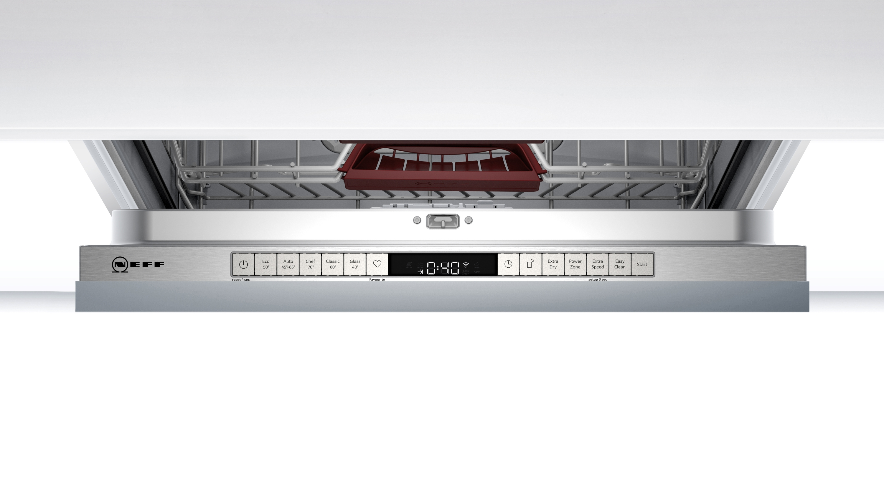 NEFF S255HVX15E N50 Geschirrspüler (vollintegrierbar, 598 mm breit, 46 dB (A), E)