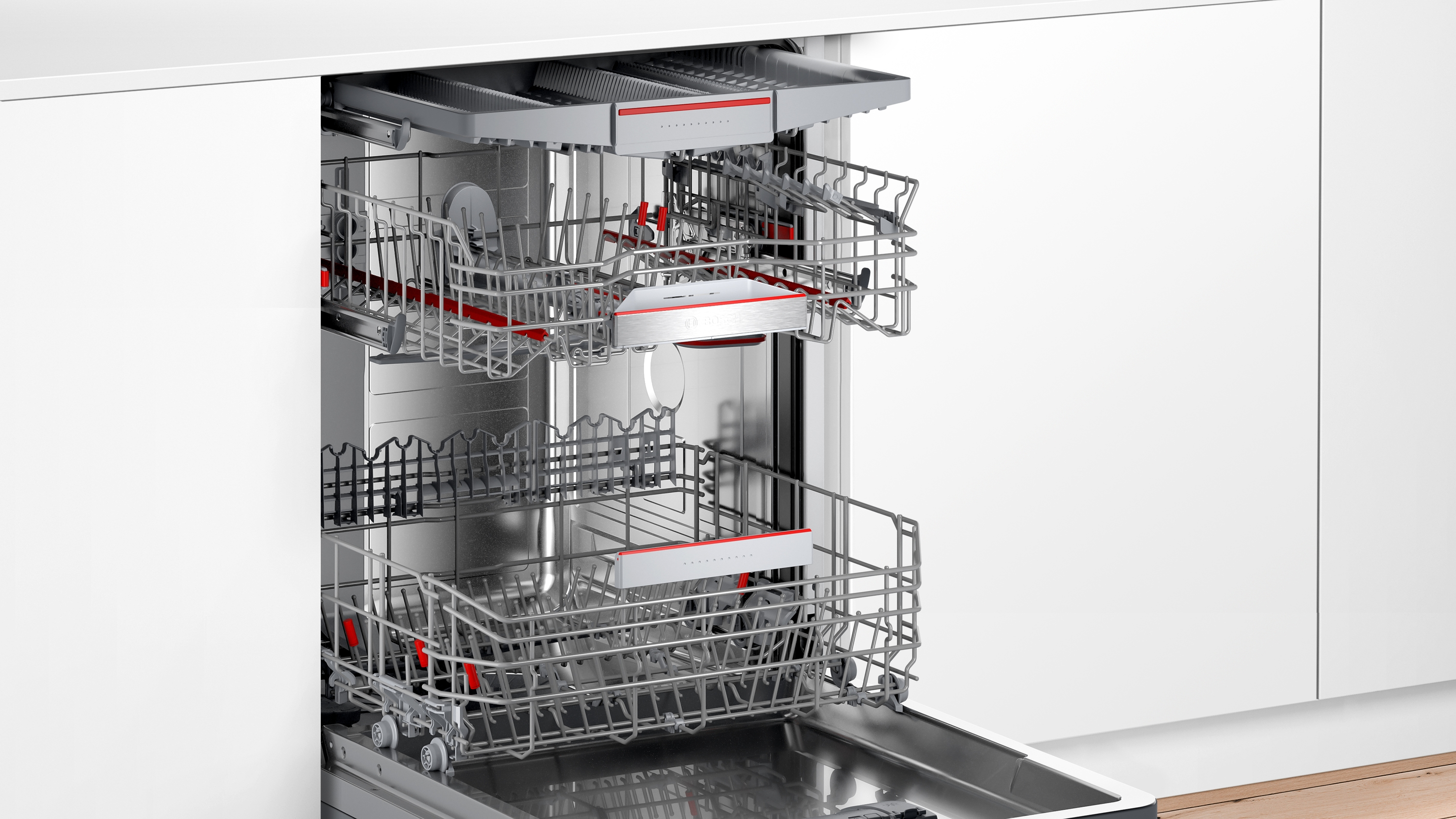 BOSCH SBD6ECX57E Serie 6 Geschirrspüler (vollintegrierbar, 598 mm breit, 42 dB (A), D)