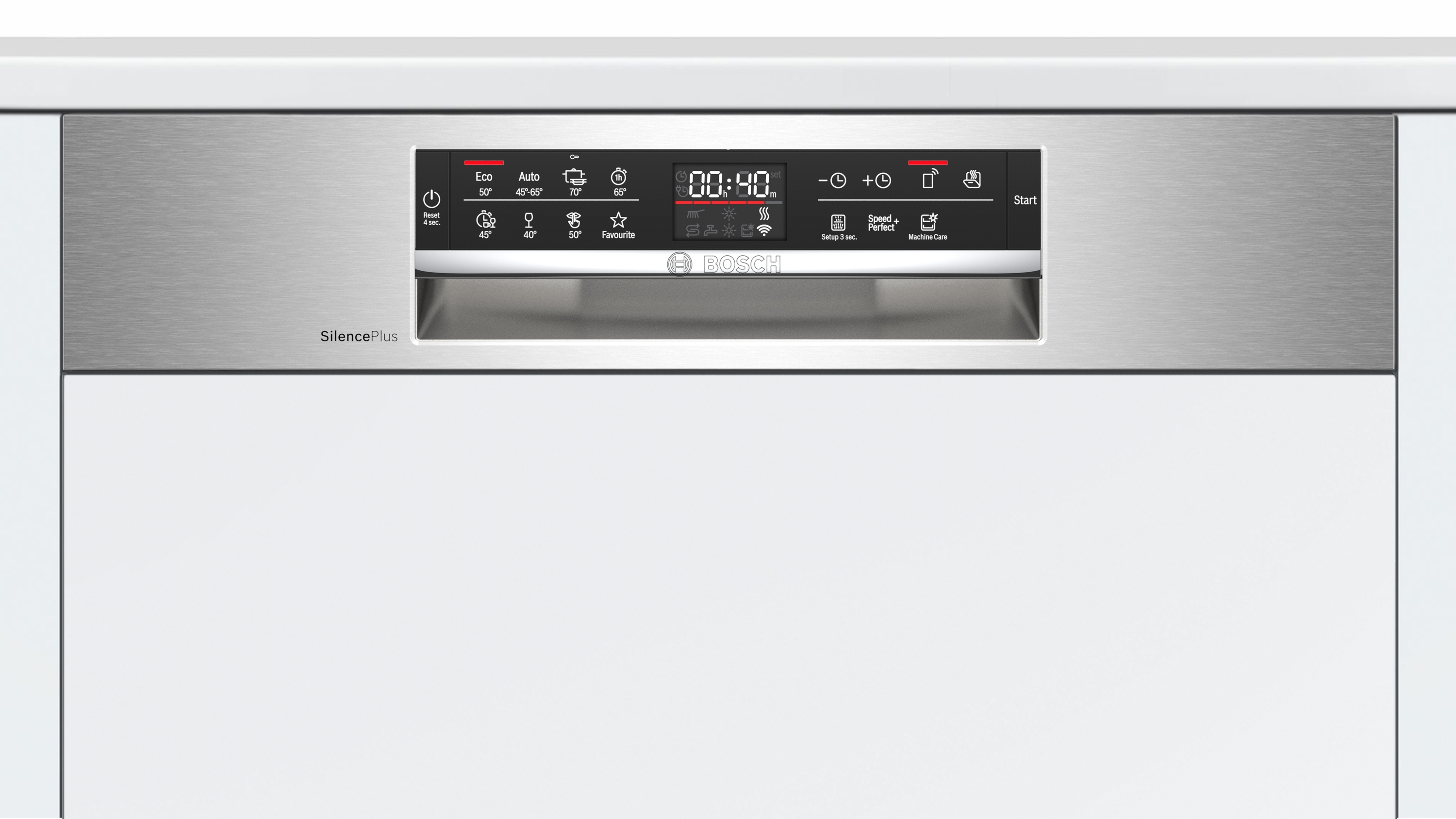 BOSCH SMI6ECS57E Serie 6 Geschirrspüler (teilintegrierbar, 598 mm breit, 42 dB (A), D)