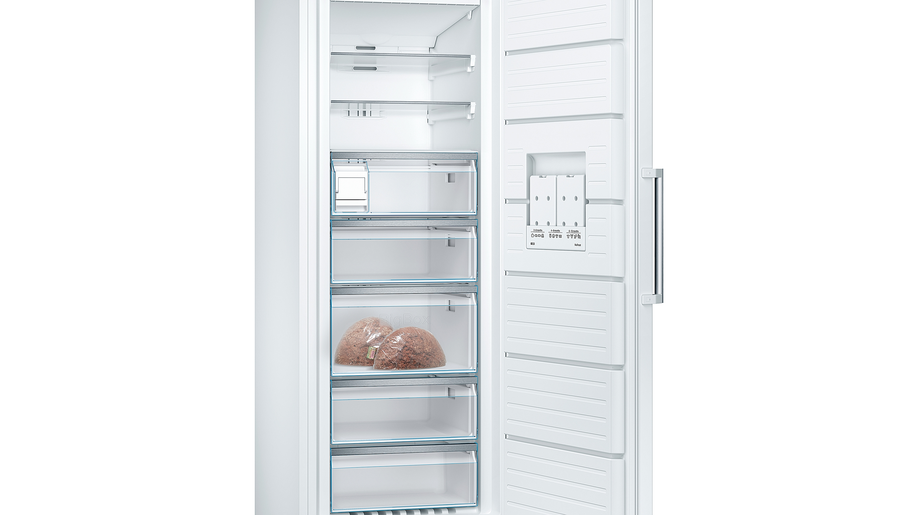 BOSCH GSN58AWDP Gefrierschrank Serie 6 (D, 366 l, 1910 mm hoch)
