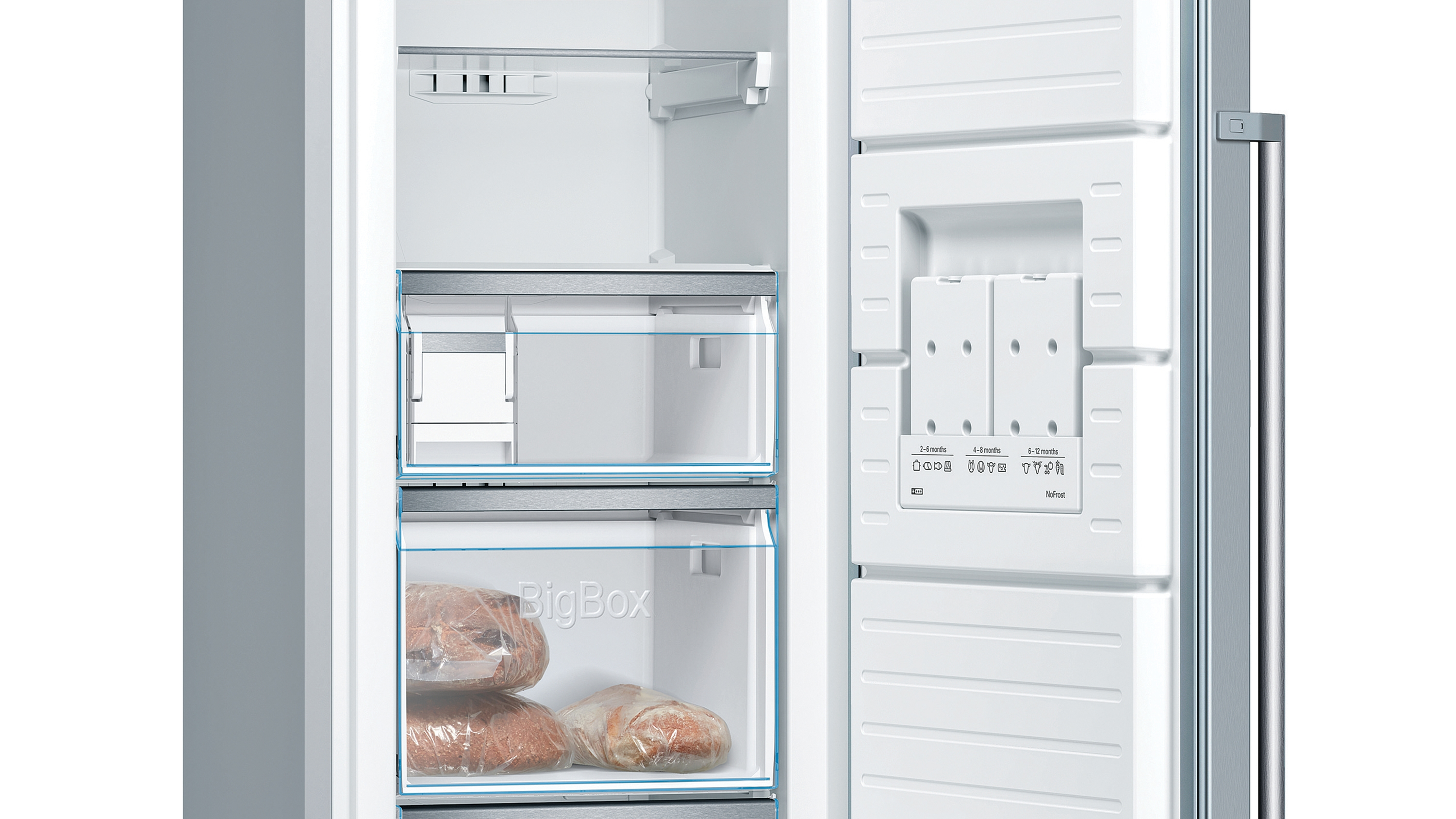 BOSCH GSN36AIEP Gefrierschrank Serie 6 (E, 242 l, 1860 mm hoch)
