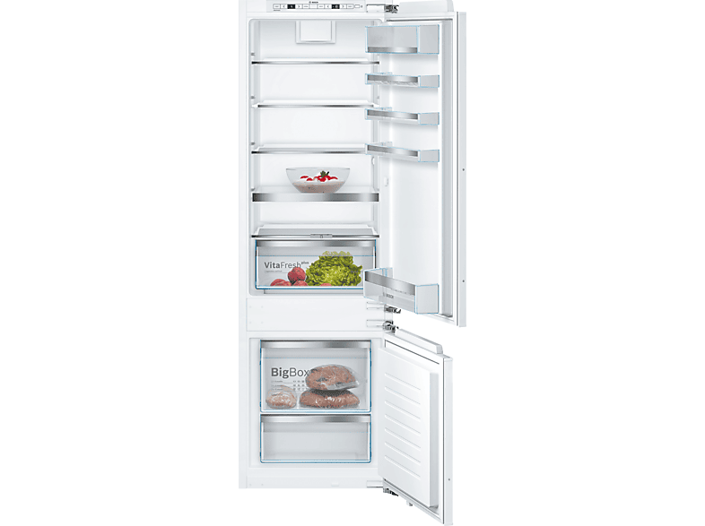 BOSCH KIS87ADD0 Serie 6 Kühlgefrierkombination (D, 276 l, 1772 mm hoch, Weiß)