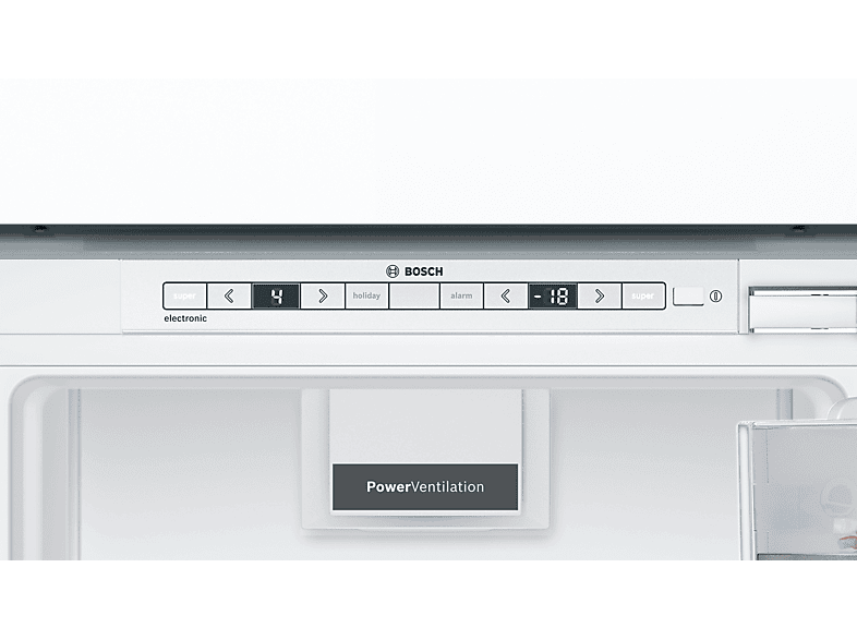 BOSCH KIS 77 AD D0 Serie 6 Kühlgefrierkombination (D, 237 l, 1578 mm hoch, Weiß)