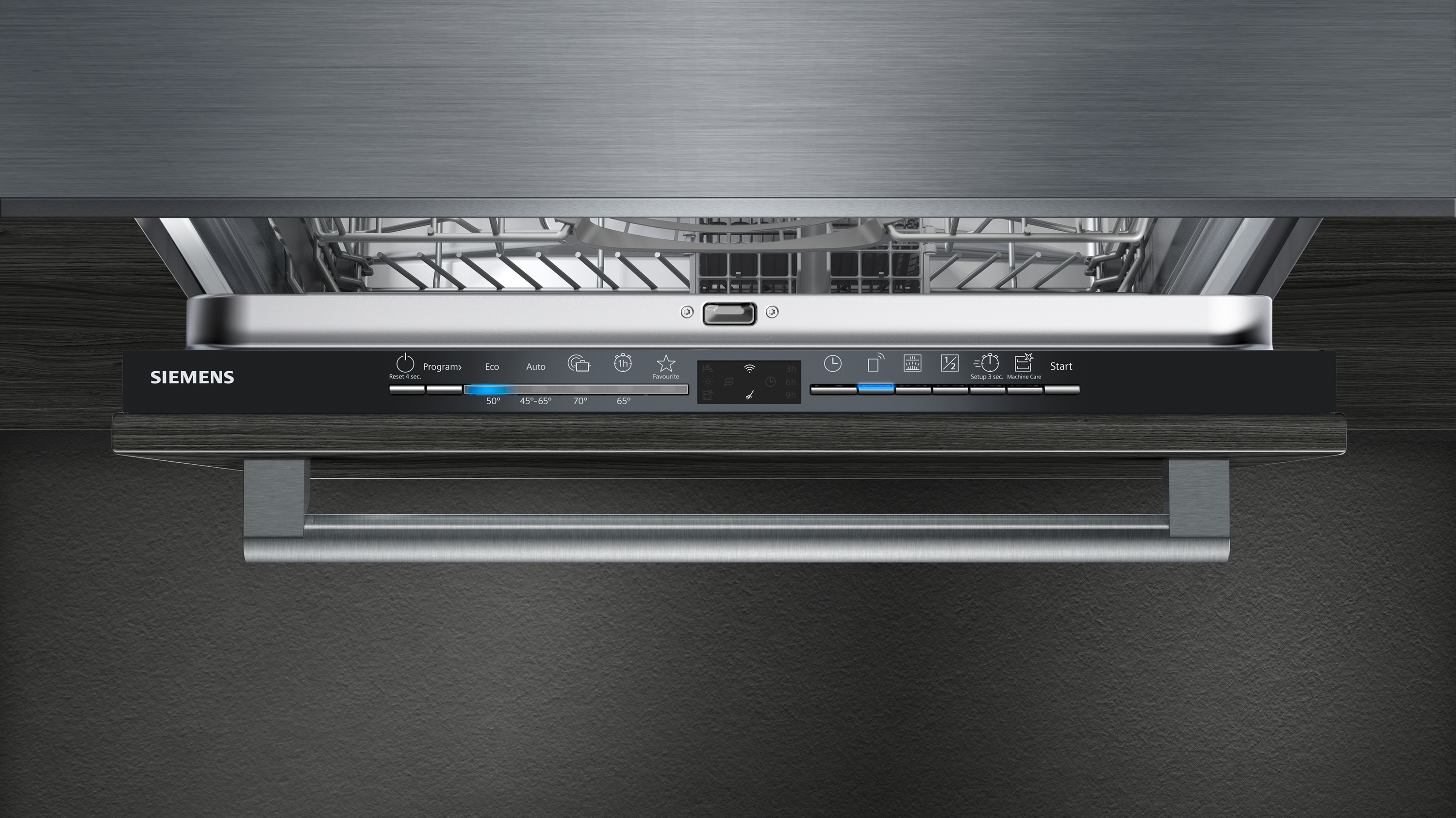 SIEMENS SX61IX12TE iQ100 Geschirrspüler (vollintegrierbar, 598 mm breit, 48 dB (A), E)
