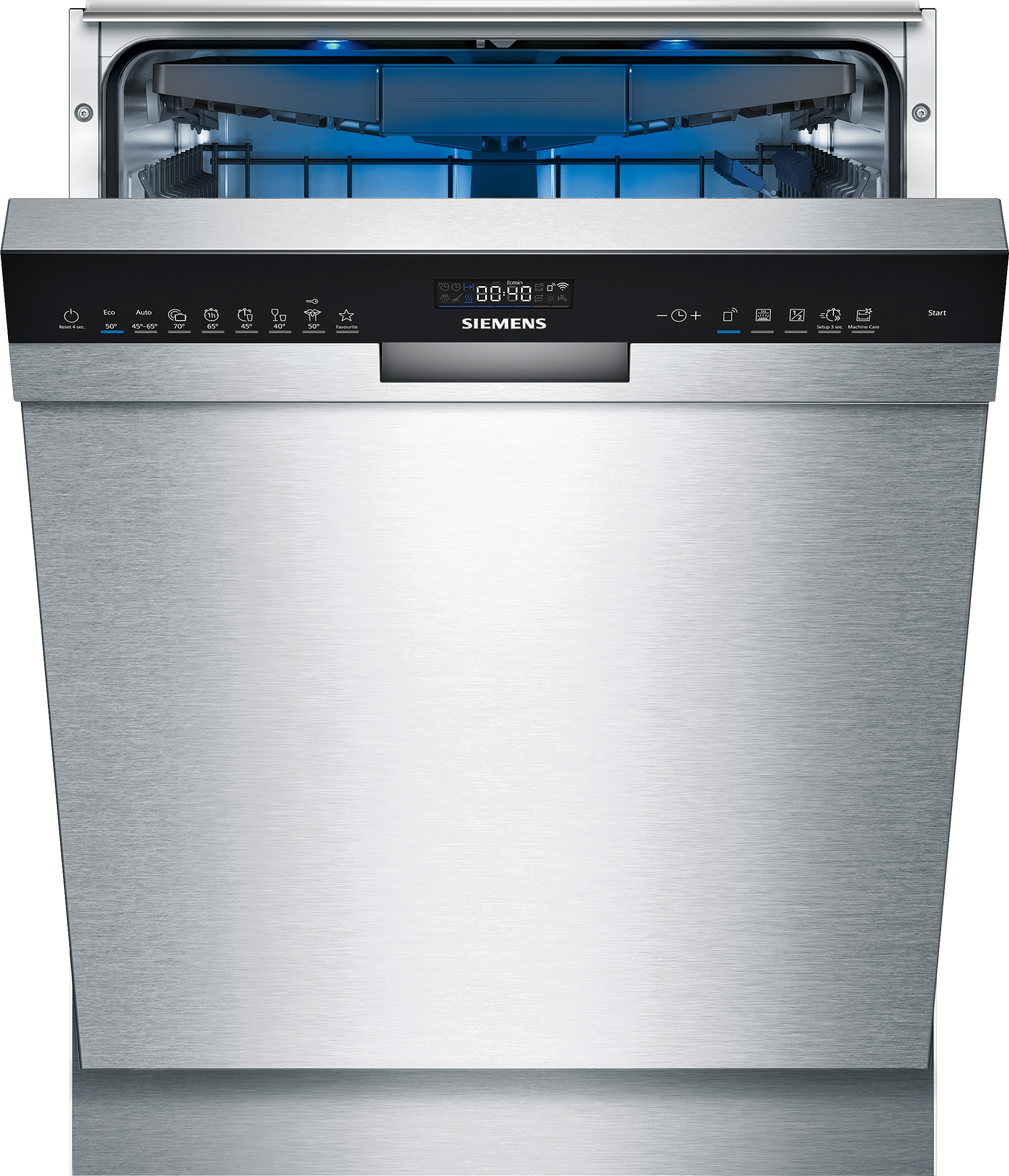 SIEMENS SN45ES57CE iQ500 Geschirrspüler (unterbaufähig, 598 mm breit, 42 dB (A), D)