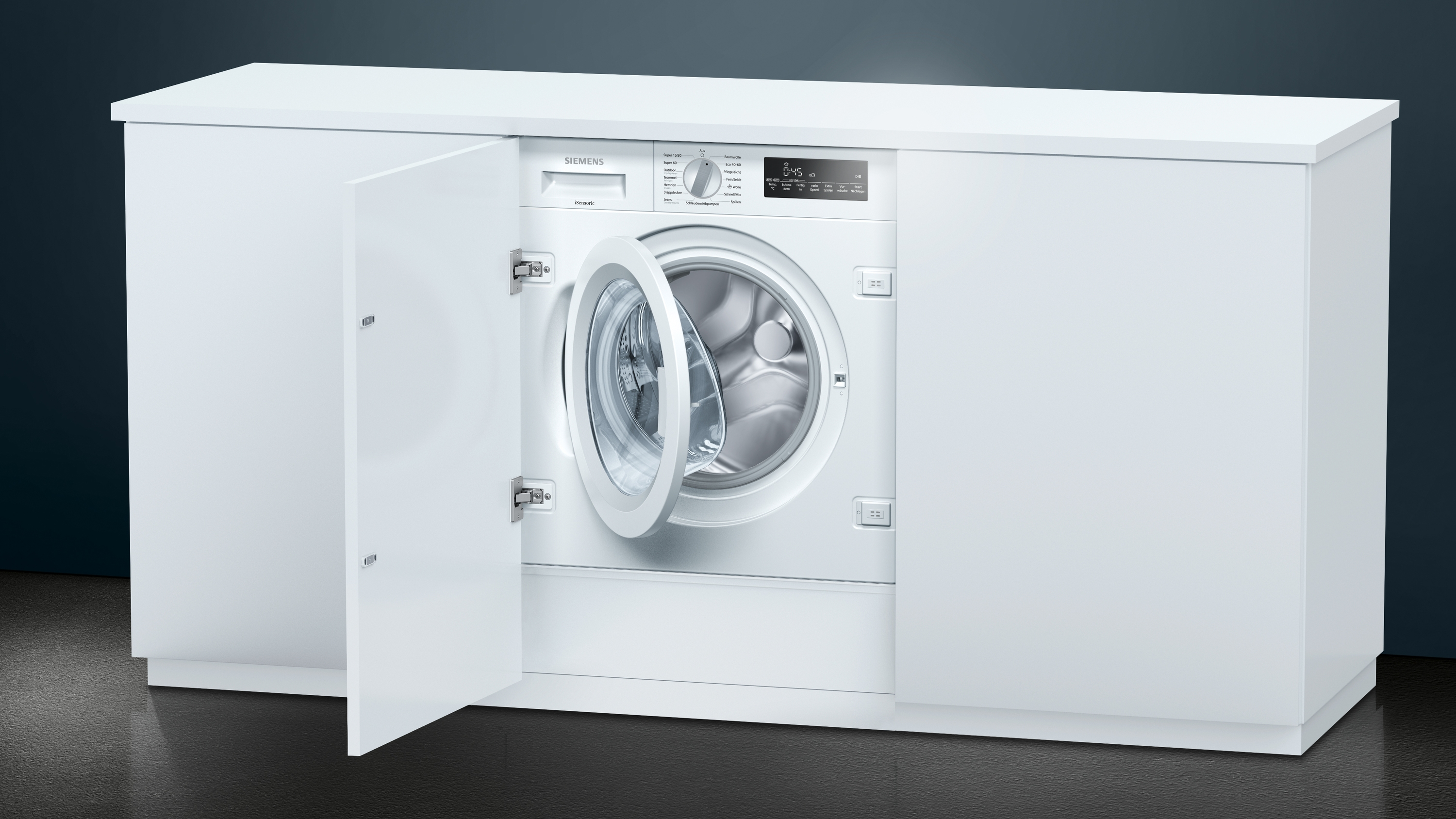 SIEMENS WI14W442 Waschmaschine (8 kg, 1393 U/Min., C)
