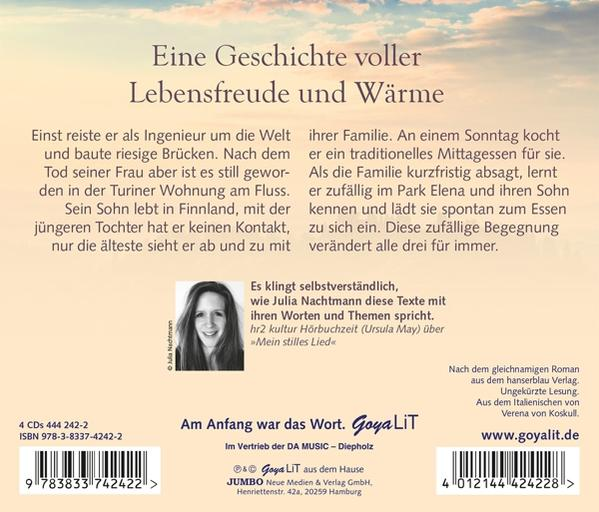 Fabio Geda - Ein Sonntag Mit Elena  - (CD)