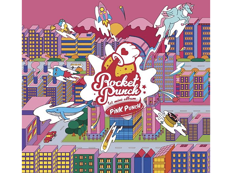 Rockte Punch - Pink Punch Cd Book + Boek