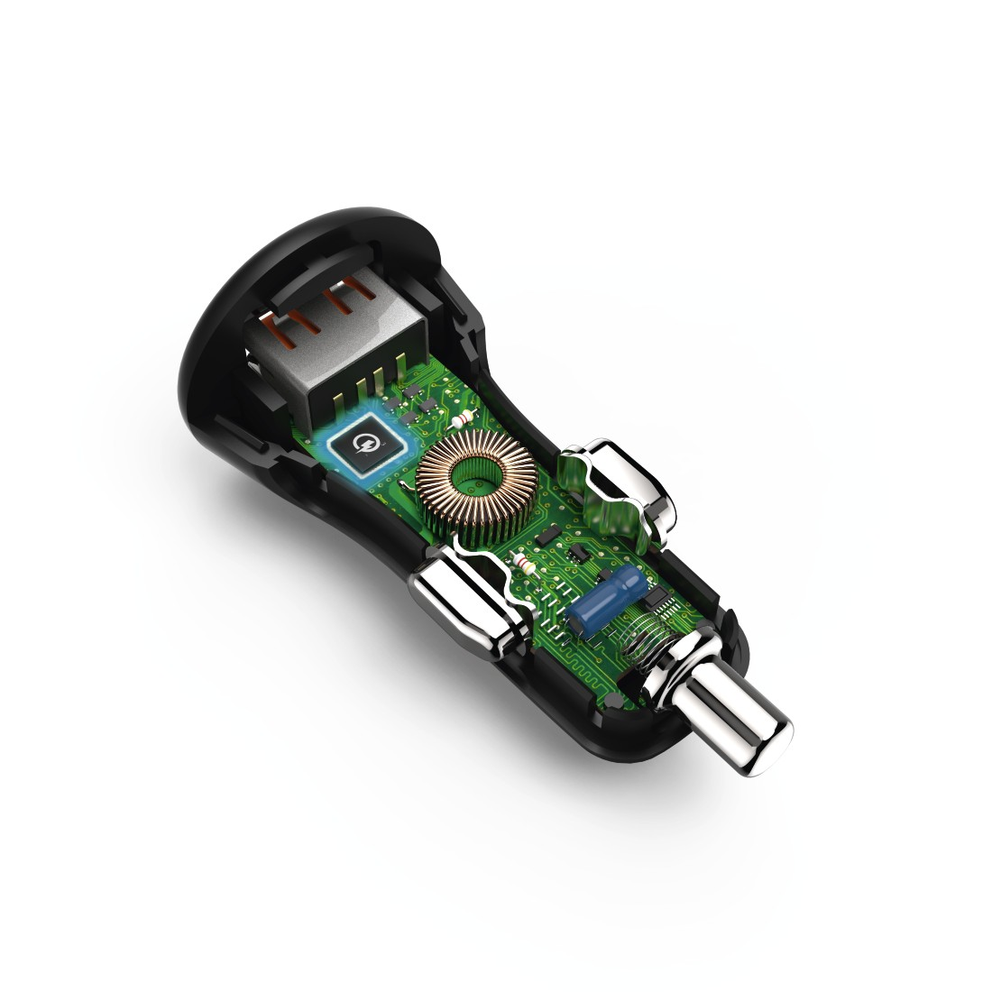 HAMA Autolader USB Zwart (178239)