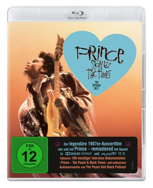 Blu-ray von 'Prince Sign o' the Times' mit Prince und einer Gitarre auf dem Cover.