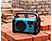 SOUNDMASTER DAB80 - Baustellenradio (FM, DAB+, Blau/Schwarz)