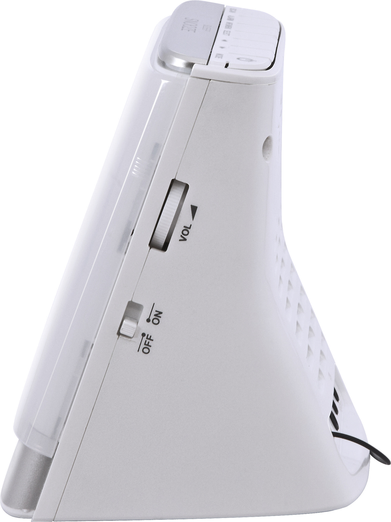 IMPERIAL DABMAN D15 DAB+ Radiowecker, DAB+ / UKW, DAB, DAB+, AM, FM, Weiß