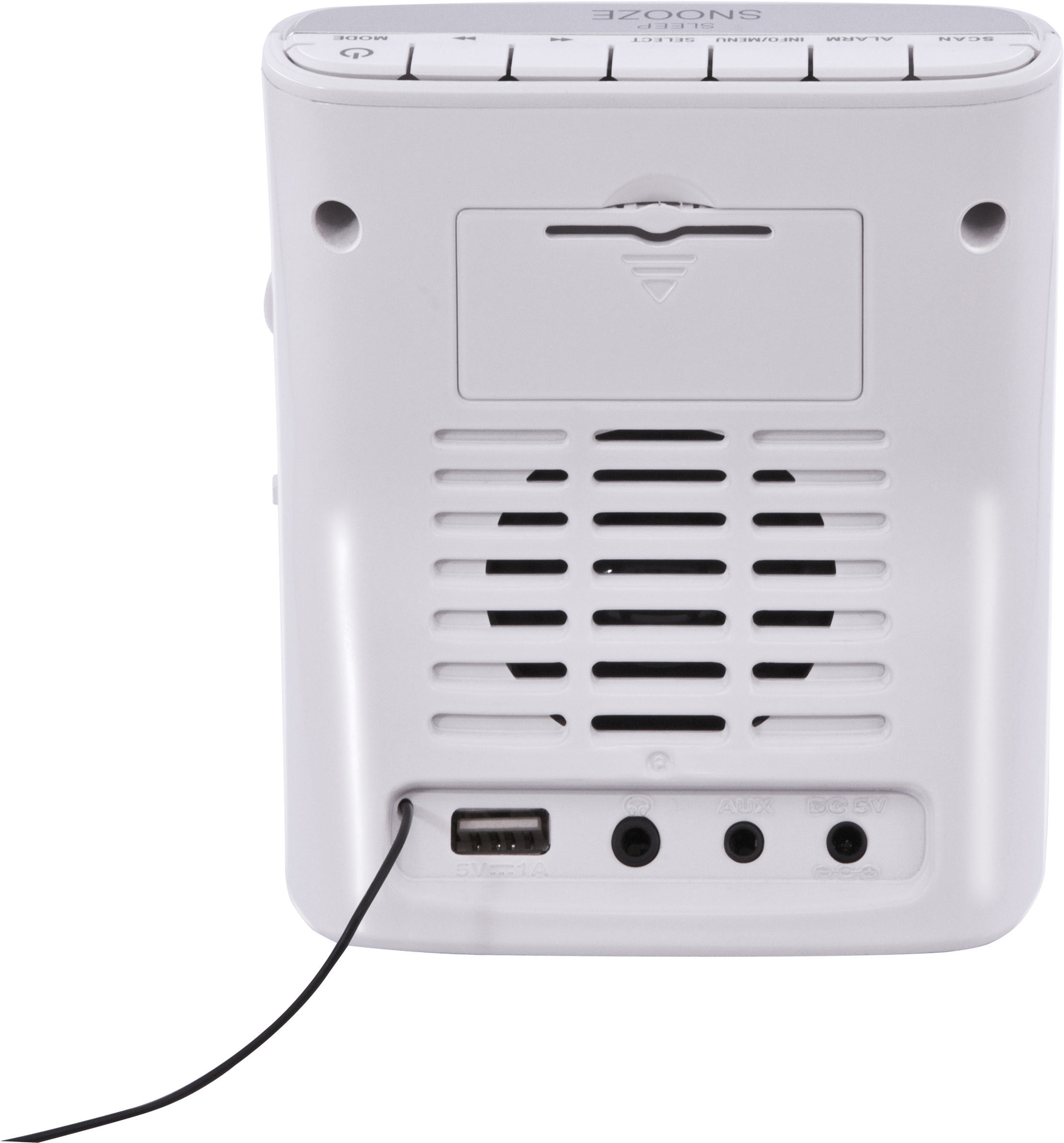 IMPERIAL DABMAN D15 DAB+ Radiowecker, DAB+ / UKW, DAB, DAB+, AM, FM, Weiß