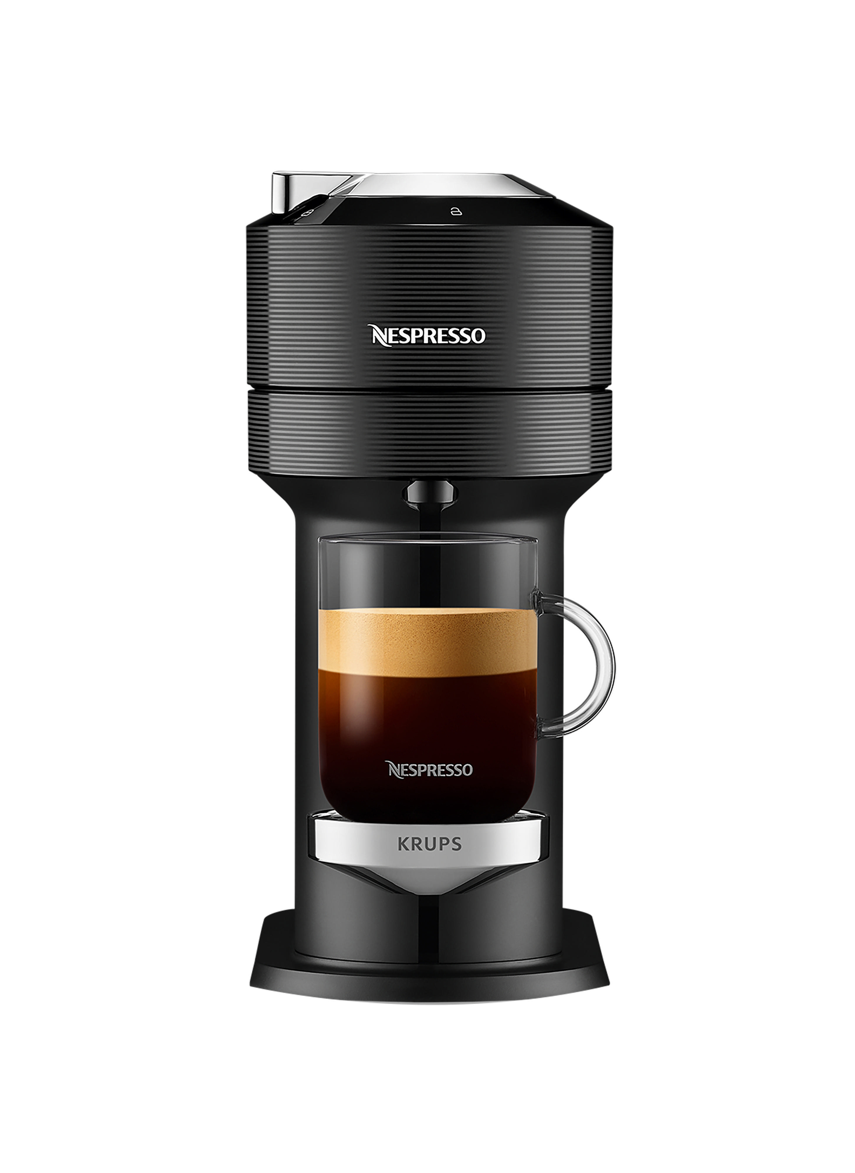 KRUPS XN9108 Nespresso Vertuo Next Black Kapselmaschine Classic