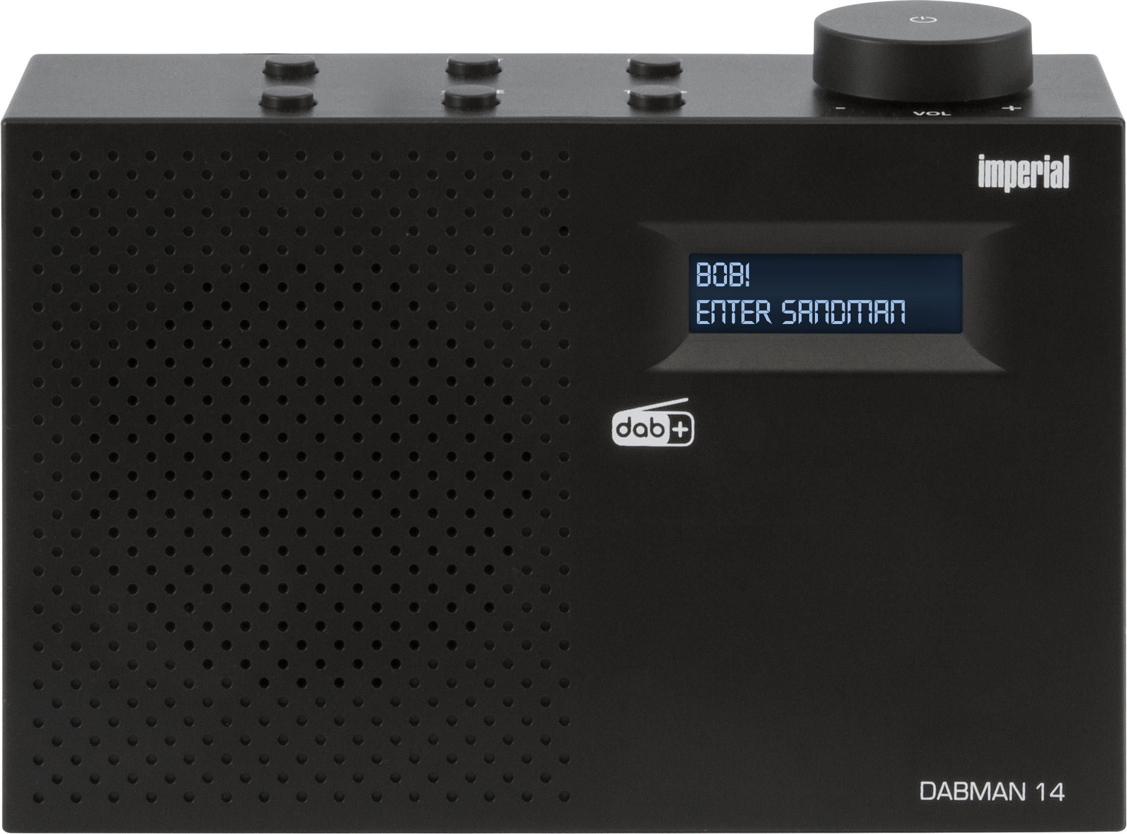 IMPERIAL DABMAN 14 DAB+ Radio, DAB+, UKW, DAB, DAB+, FM, AM, Schwarz