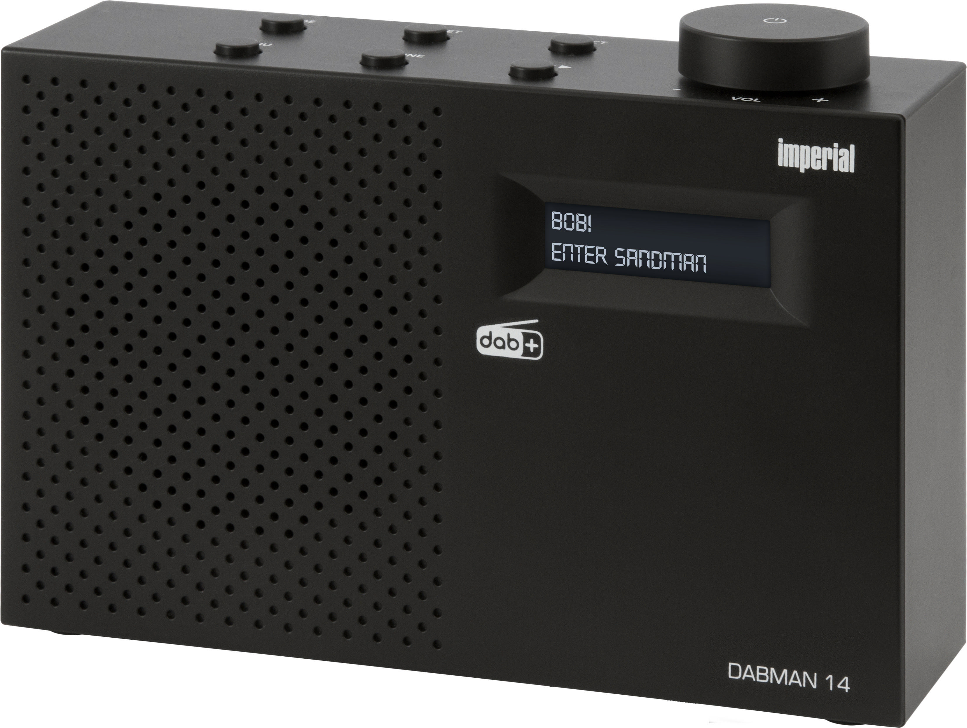 IMPERIAL DABMAN 14 DAB+ Radio, DAB+, UKW, DAB, DAB+, FM, AM, Schwarz