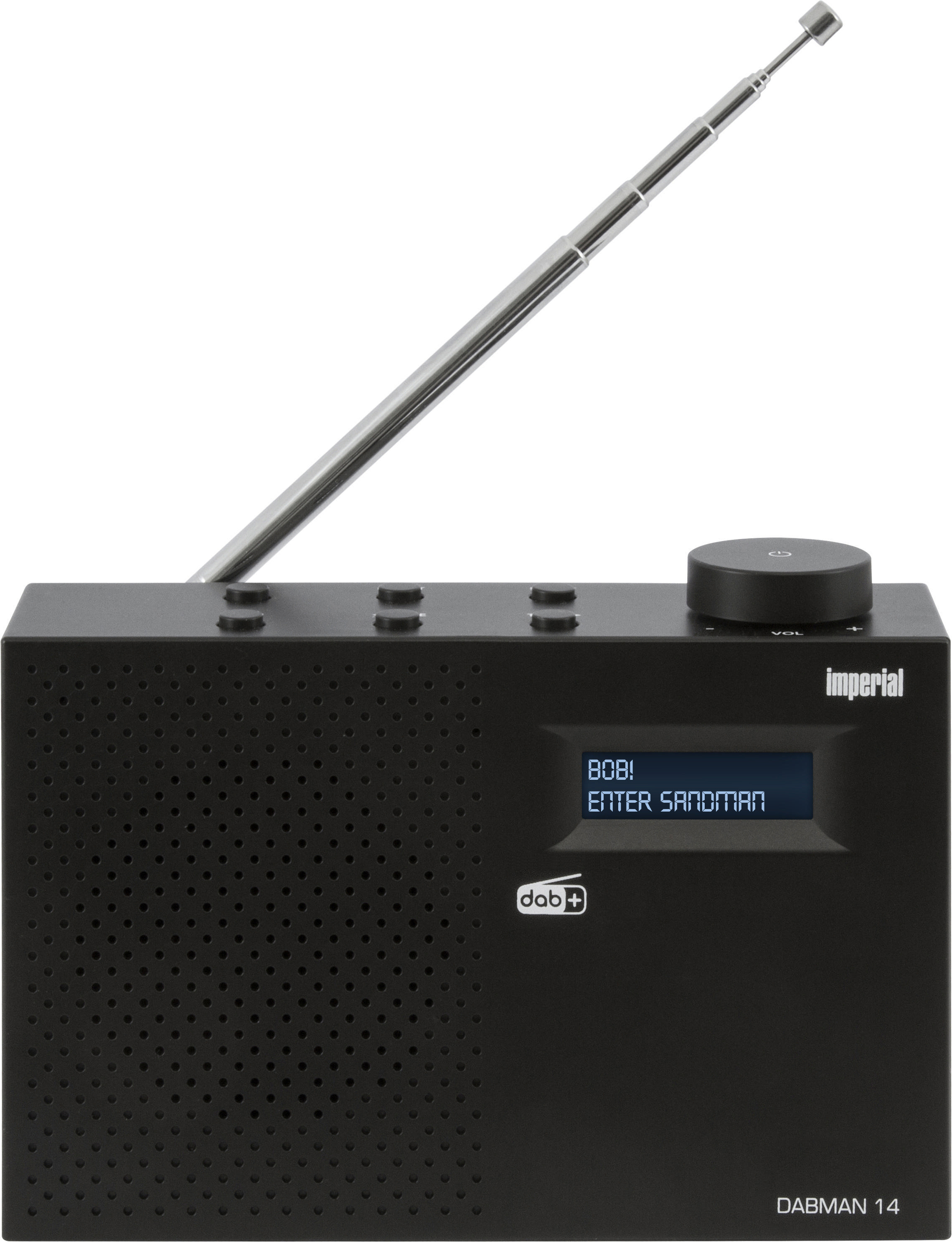 IMPERIAL DABMAN 14 DAB+ Radio, DAB+, UKW, DAB, DAB+, FM, AM, Schwarz