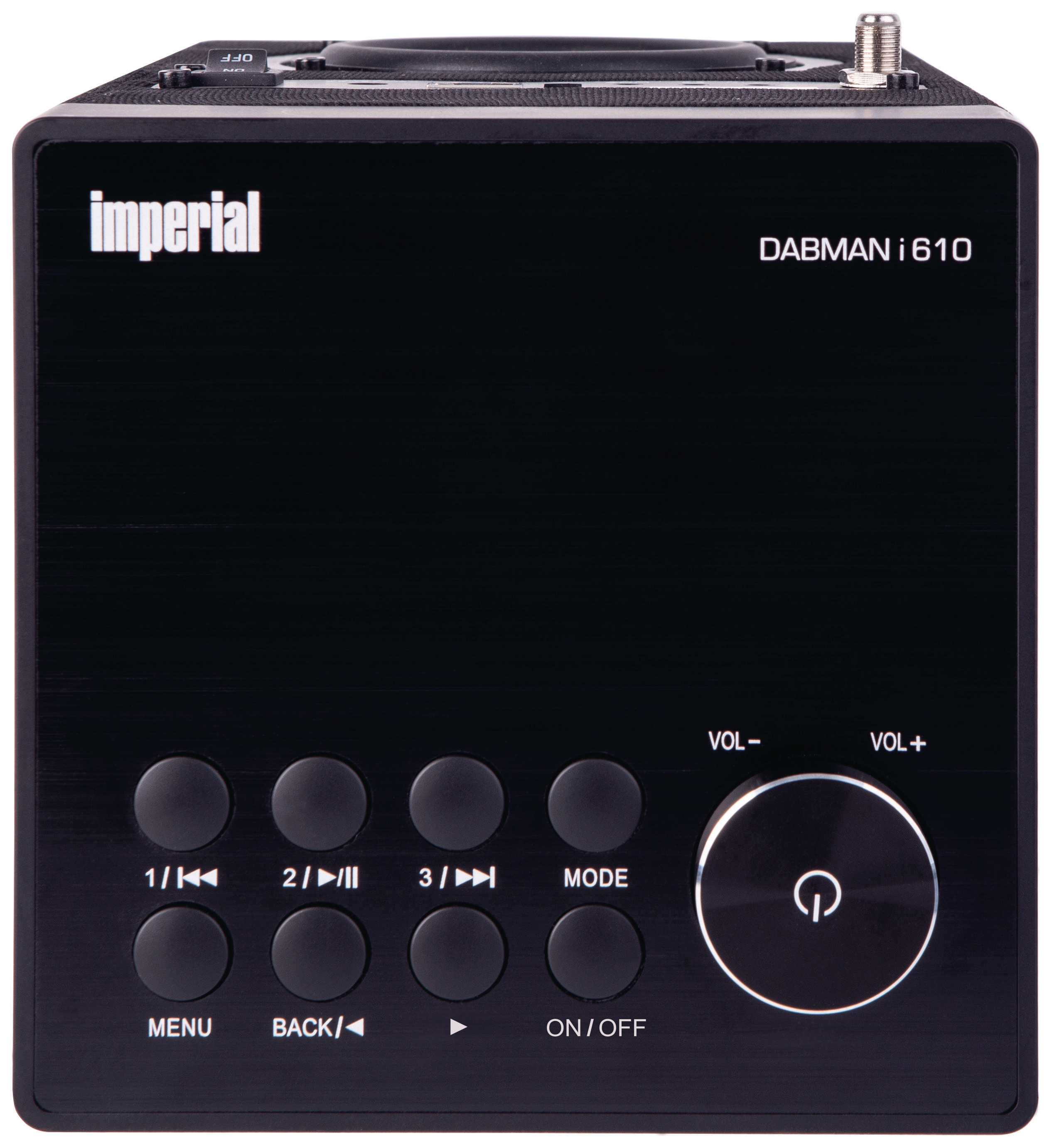 IMPERIAL DABMAN I610 Internetradio, Internet / DAB+ / UKW, DAB+, DAB, AM, FM, Bluetooth, Schwarz