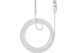 AQL Audiokabel 3.5 mm jack - Lightning Wit (AUXAUDIOMFIW)