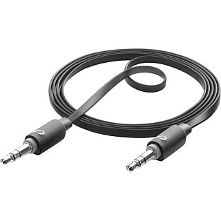 AQL Audiokabel AUX 3.5 mm jack 2 m Zwart (AUXAUDIOLONGK)