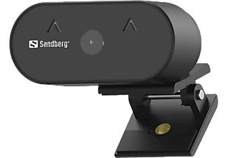 SANDBERG Webcam Wide Angle 1080P HD Zwart (134-10)