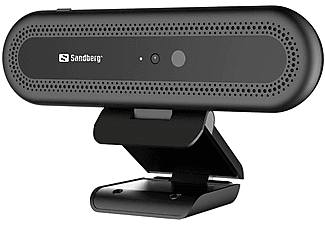 SANDBERG Webcam Face Recognition 1080P HD Zwart (133-99)