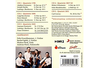 Casal Quartett - Beethovens Welt-Der Revolutionär And seine Rivalen  - (CD)