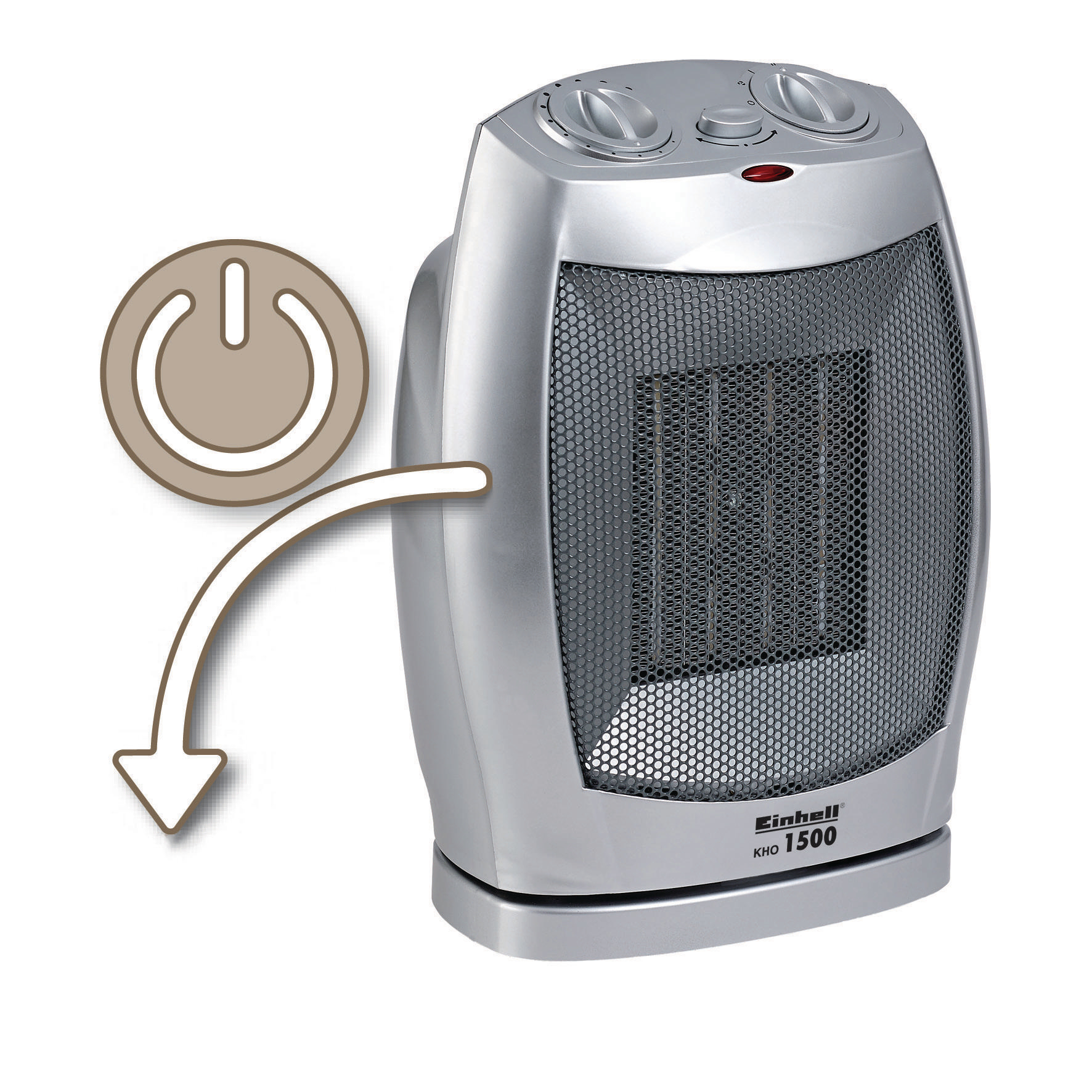 EINHELL KHO 1500 Heizlüfter (1500 Watt)