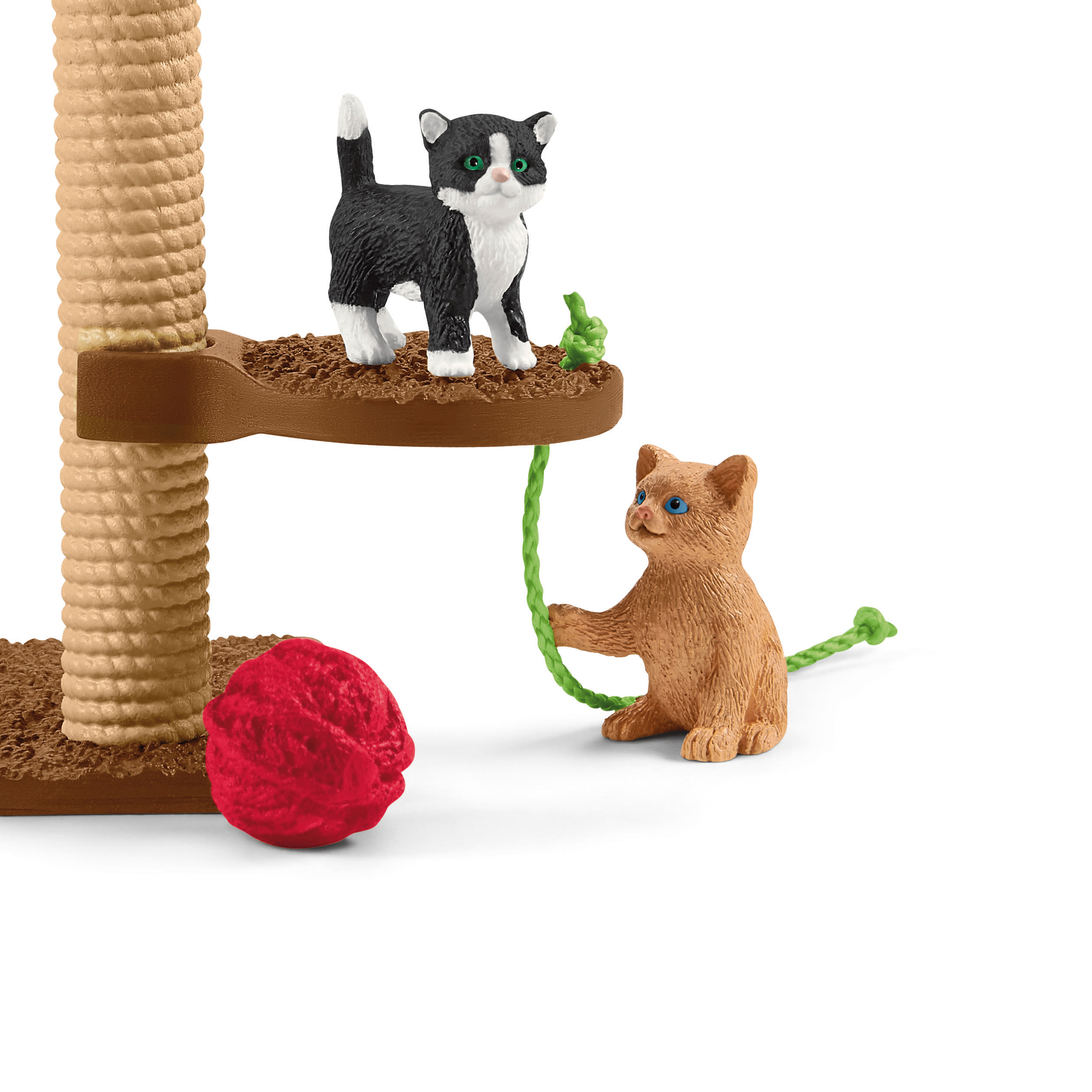 Mehrfarbig niedliche Katzen Spielfiguren für SCHLEICH Spielspaß