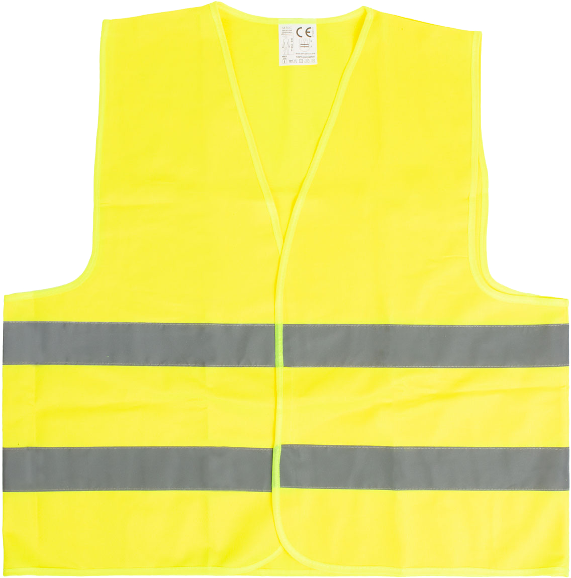 MNC 55897A Láthatósági mellény, citromsárga