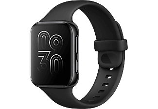 OPPO Watch (41 mm) - Montre intelligente (Caoutchouc fluoré, Noir)