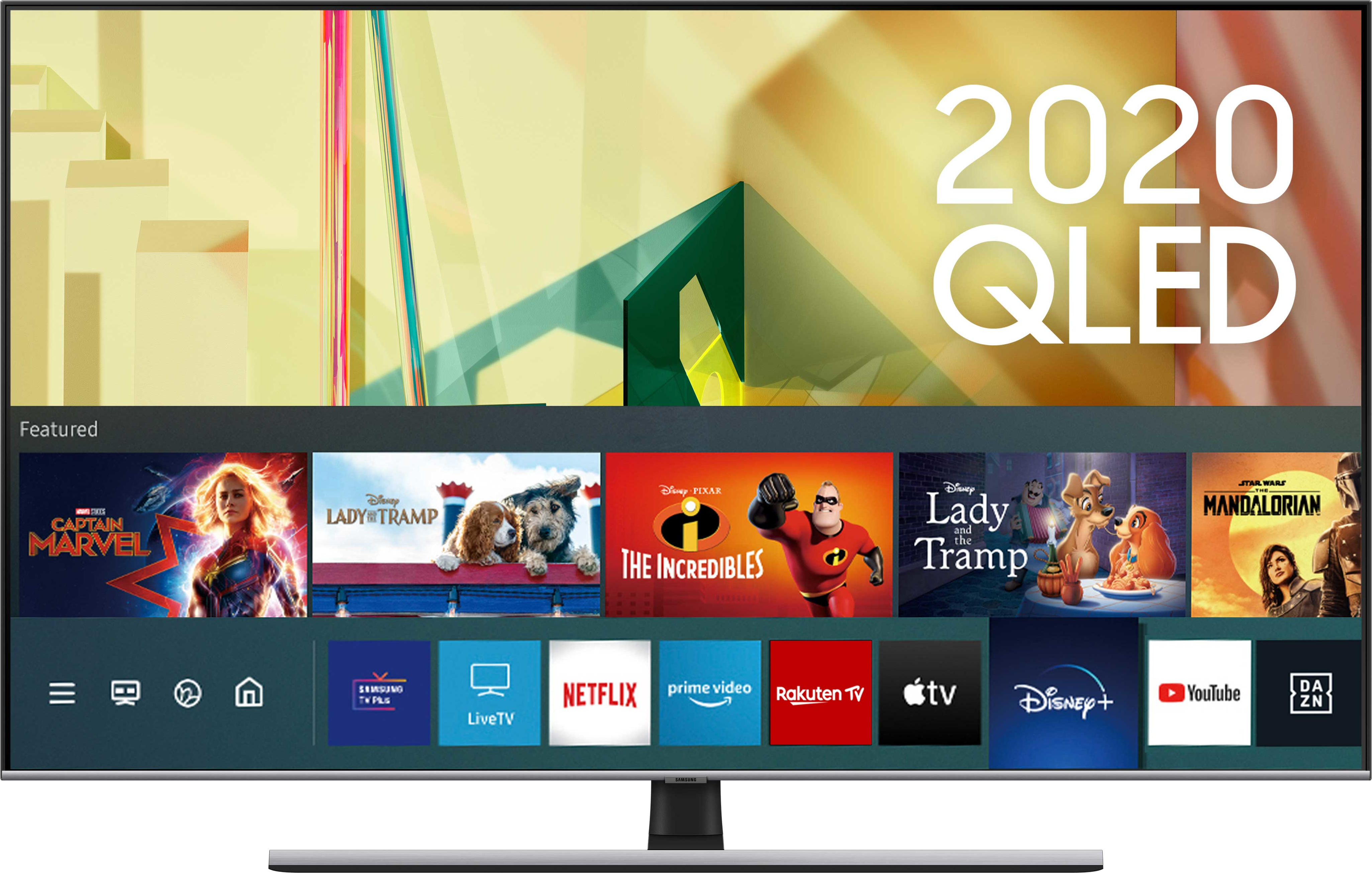 SAMSUNG Q75T (2020) 55 Zoll 4K Smart TV QLED Fernseher