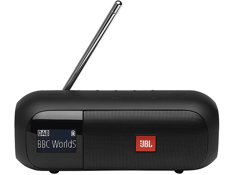 JBL Tuner 2, FM, 5W, Bluetooth, Negro