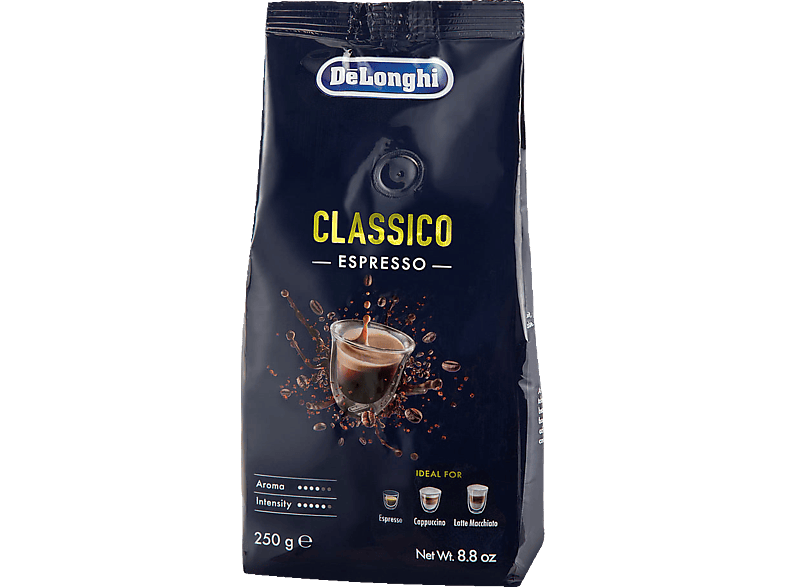 Classico (Kaffeevollautomaten, Espressokocher) DELONGHI Siebträger, Kaffeebohnen