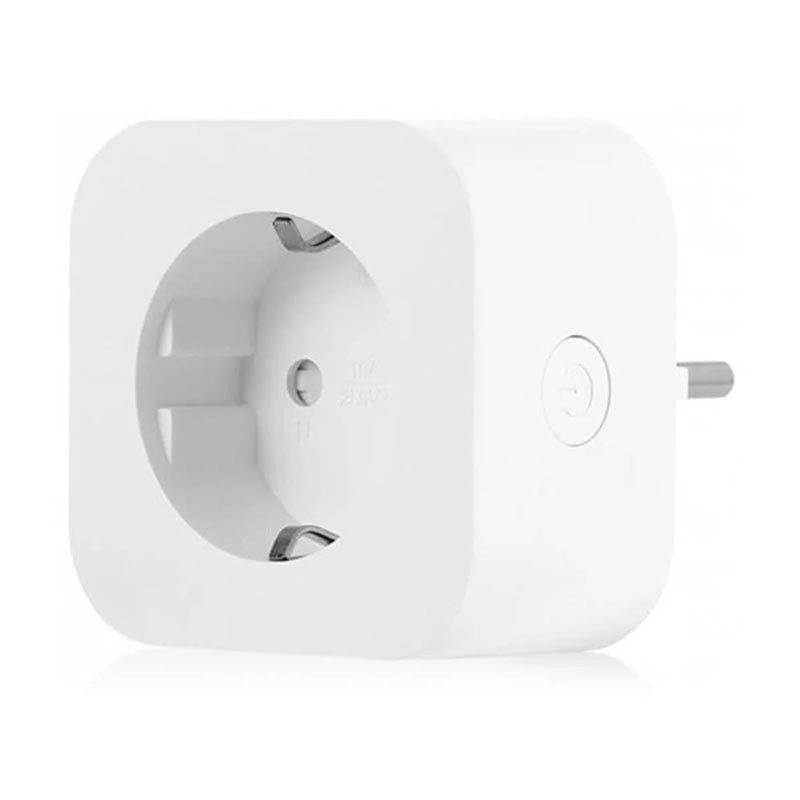Enchufe inteligente - Xiaomi MI SMART PLUG ZIGBEE,  2300 W, Compatible con App, Asistente voz, WiFi, Blanco