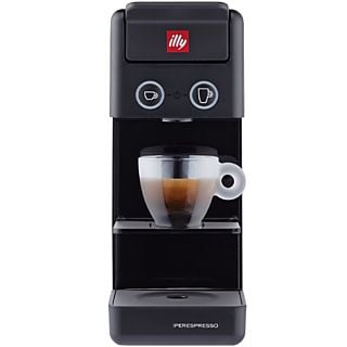 ILLY Kaffeemaschine Y3.3 Espresso & Kaffee Iperespresso, Schwarz Kapselmaschine Schwarz