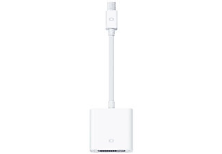 Apple Adaptador Mini DisplayPort a DVI , MB570Z/B, Para Mac, Blanco
