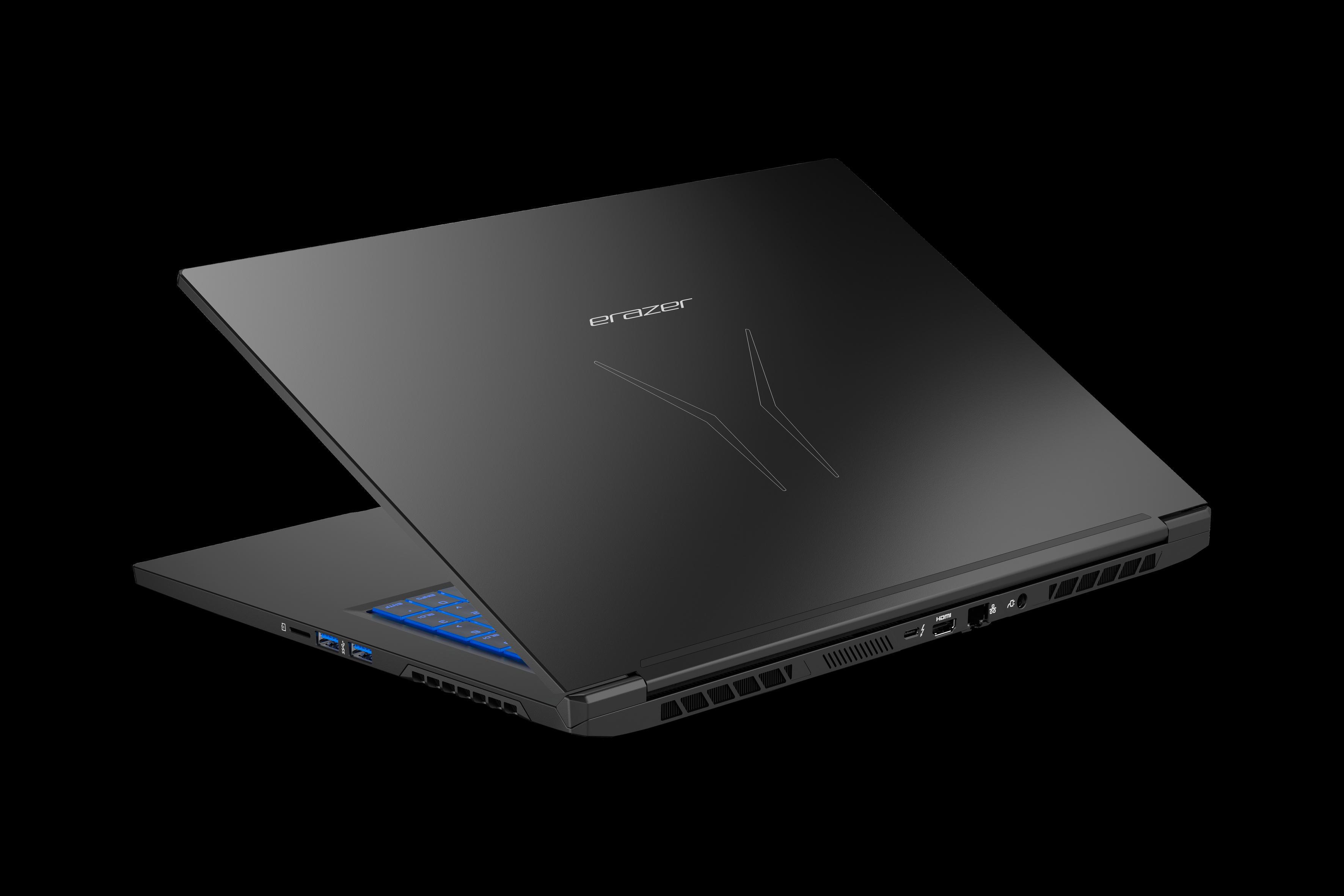X10 Schwarz SSD, ERAZER® Display, Gaming 17,3 RAM, Prozessor, TB (MD61804), 2070 Zoll Notebook 1 SUPER™, Beast i7 MEDION GeForce® RTX Core™ 32 mit GB Intel®