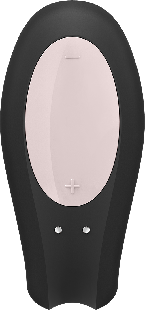 SATISFYER Double Joy - Couple vibrateur (Noir)
