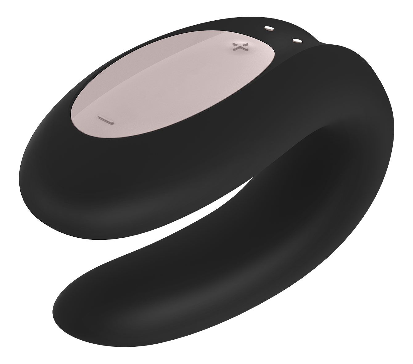 SATISFYER Double Joy - Couple vibrateur (Noir)
