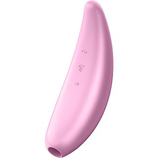 SATISFYER Curvy 3+ - Vibratore clitorideo (Rosa)